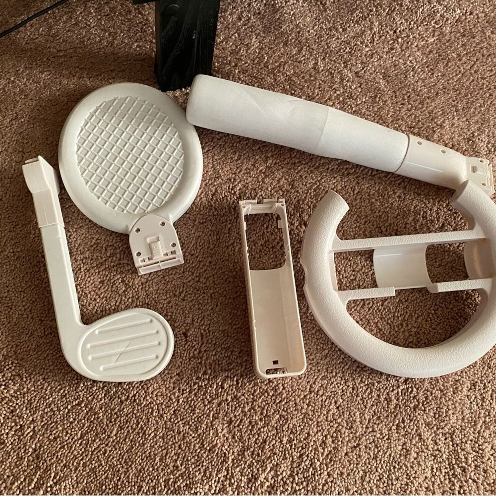 Wii Sports Wiimote extensions with remote cover